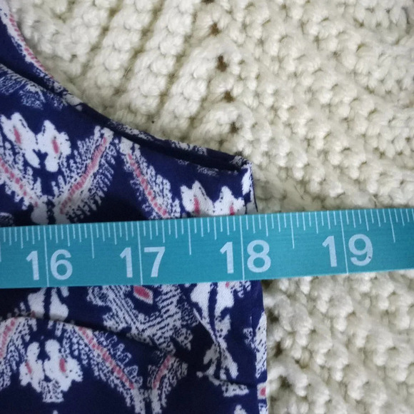 Pink Republic Ikat print tank dress size Large - Picture 9 of 10